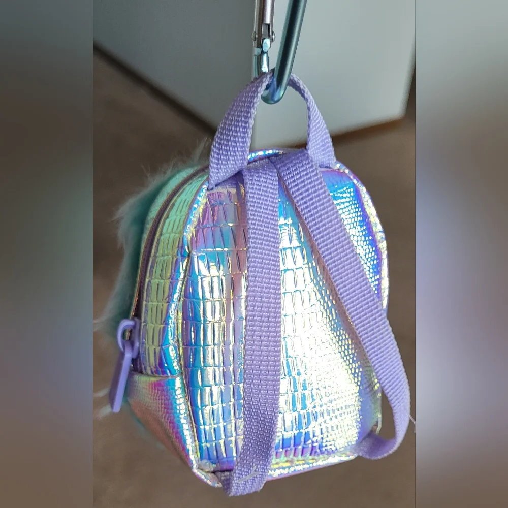 DISNEY mini coin bag,key holder and cat hair scrunchie.Like new.